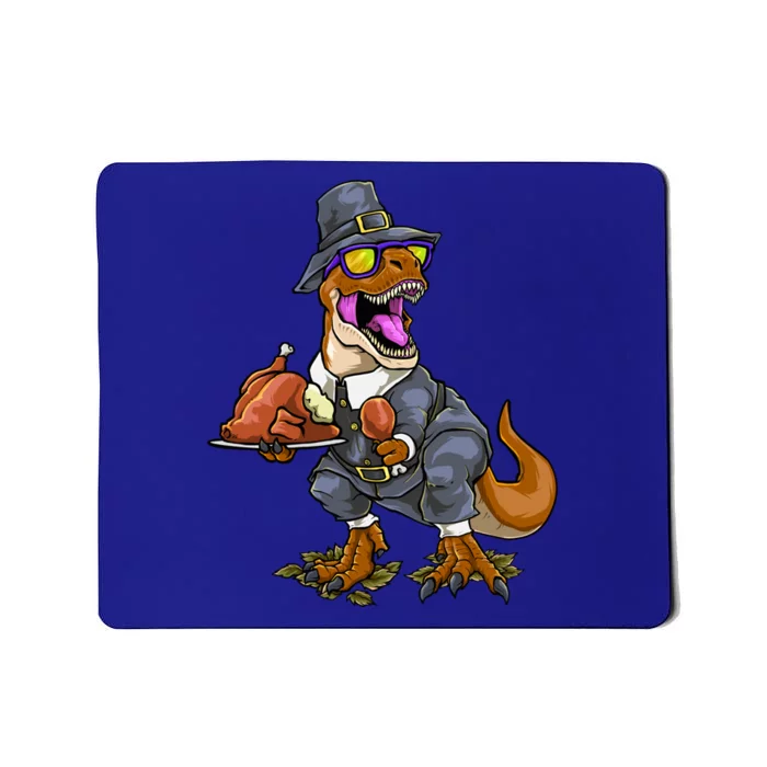 Thanksgiving Turkey Saurus T Rex Dinosaur Great Gift Mousepad