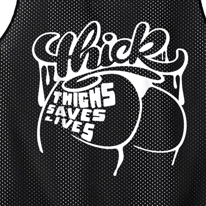 Thick Thighs Save Lives Tee Gym Workout Thick Thighs Mesh Reversible Basketball Jersey Tank