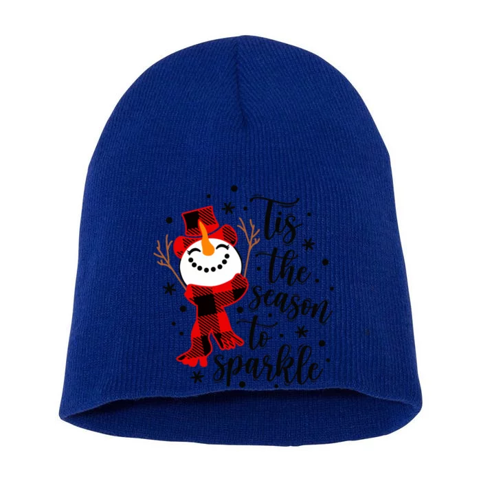 Tis The Season To Matching Family Gift Short Acrylic Beanie