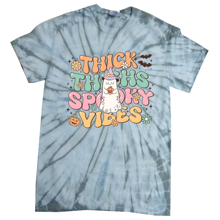 Thick Thighs Spooky Tie-Dye T-Shirt