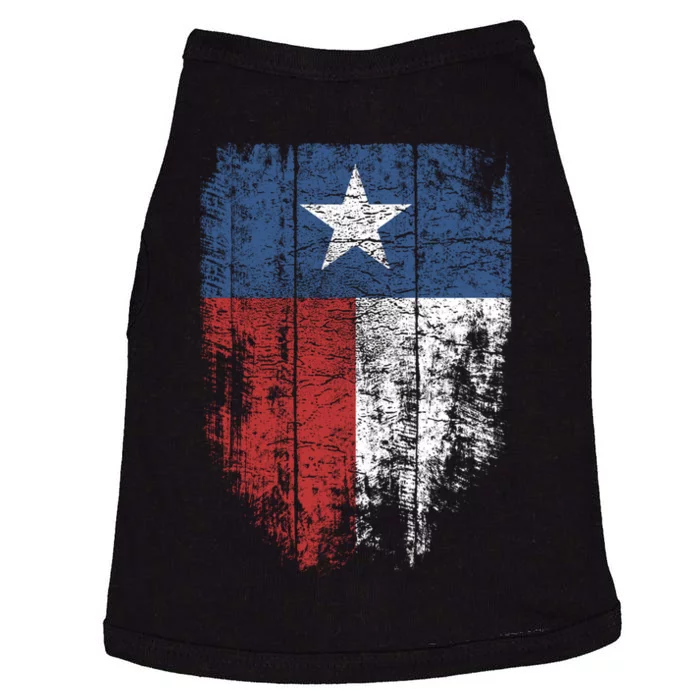 Texas T shirt | Distressed Texas State Flag Doggie Tank