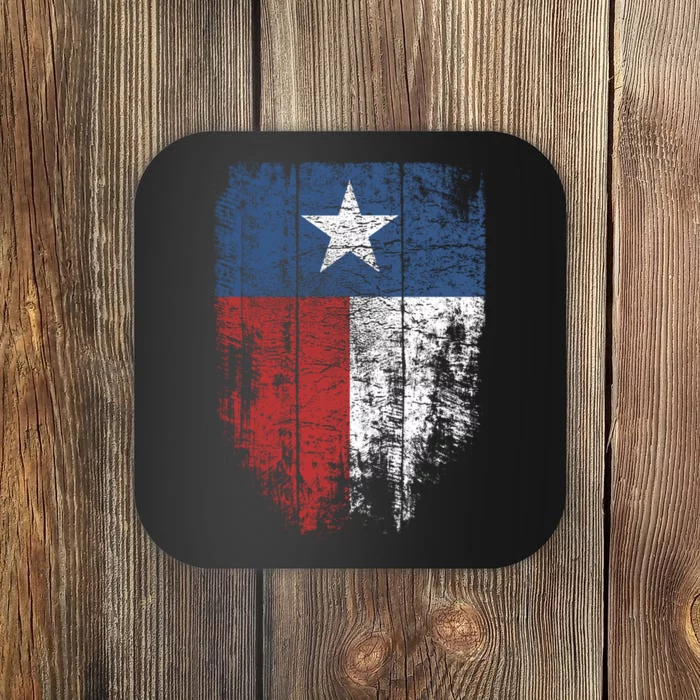 Texas T shirt | Distressed Texas State Flag Coaster