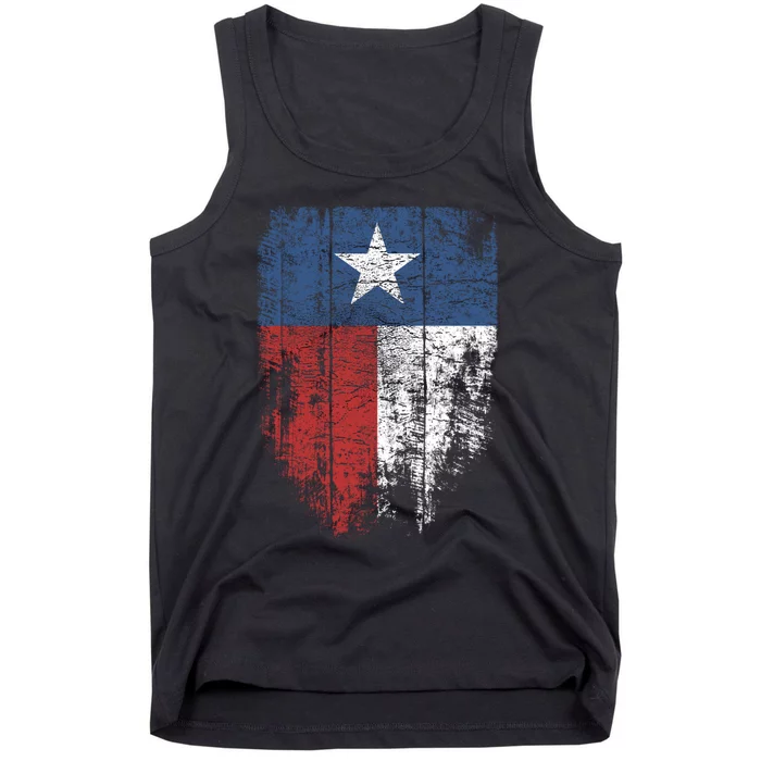 Texas T shirt | Distressed Texas State Flag Tank Top