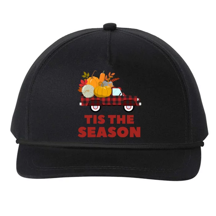 Tis The Season Snapback Five-Panel Rope Hat