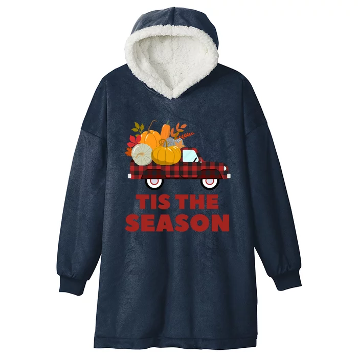 Tis The Season Hooded Wearable Blanket