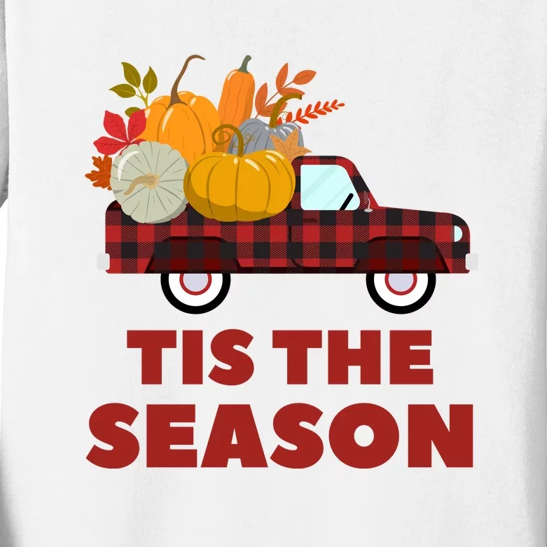 Tis The Season Kids Long Sleeve Shirt