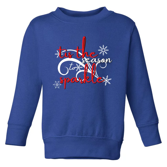 Tis The Season To Novelty Sarcastic Gift Idea Funny Gift Toddler Sweatshirt