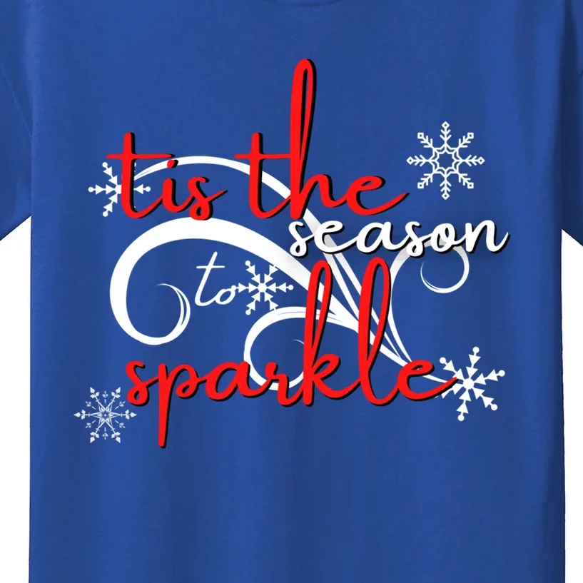 Tis The Season To Novelty Sarcastic Gift Idea Funny Gift Kids T-Shirt