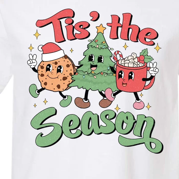 Tis The Season Christmas Holiday Festive Garment-Dyed Heavyweight T-Shirt