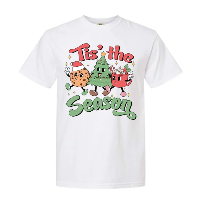 Tis The Season Christmas Holiday Festive Garment-Dyed Heavyweight T-Shirt