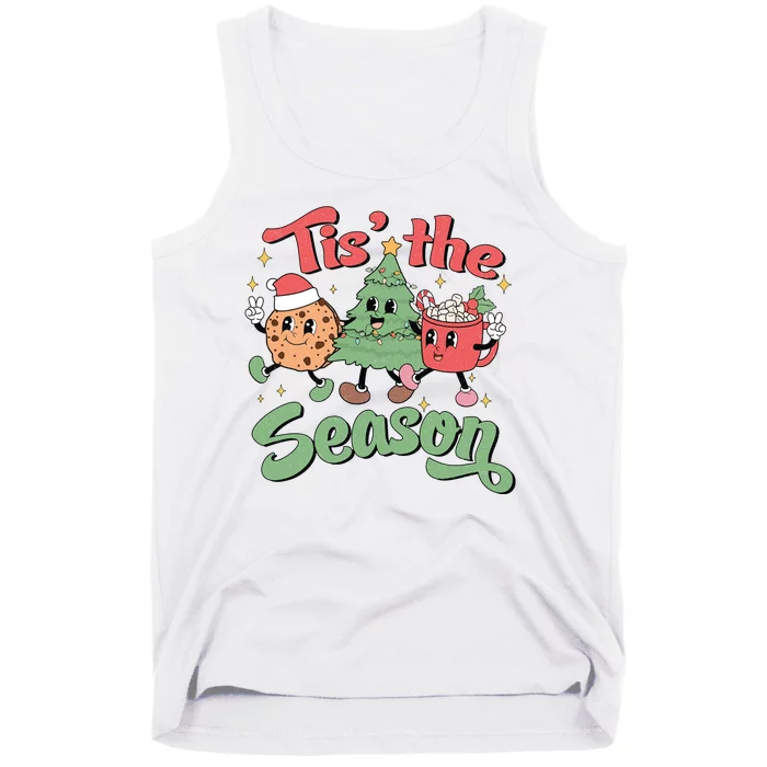 Tis The Season Christmas Holiday Festive Tank Top