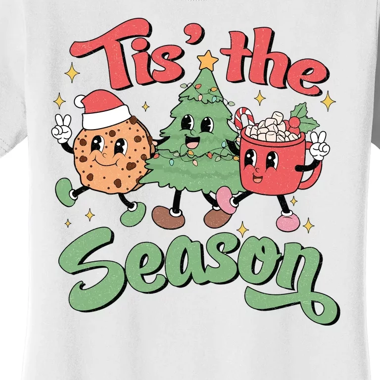 Tis The Season Christmas Holiday Festive Women's T-Shirt