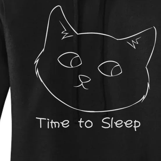 Time To Sleep Women's Pullover Hoodie