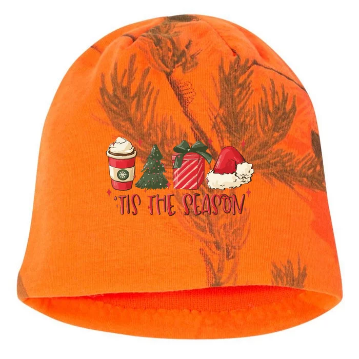 Tis The Season Christmas Coffee Lover Santa Claus Xmas Gifts Kati - Camo Knit Beanie