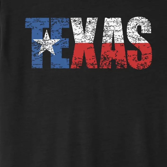 Texas Texas State Flag Distressed ChromaSoft Performance T-Shirt