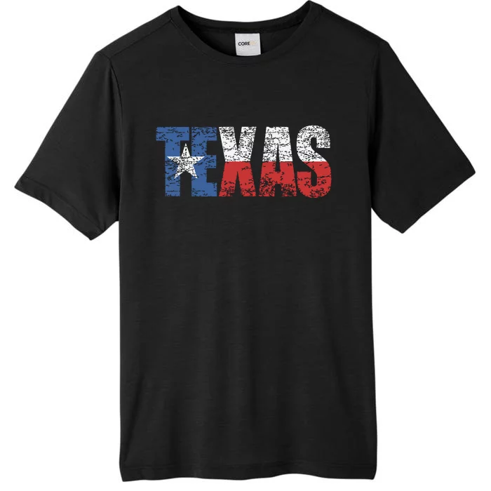 Texas Texas State Flag Distressed ChromaSoft Performance T-Shirt