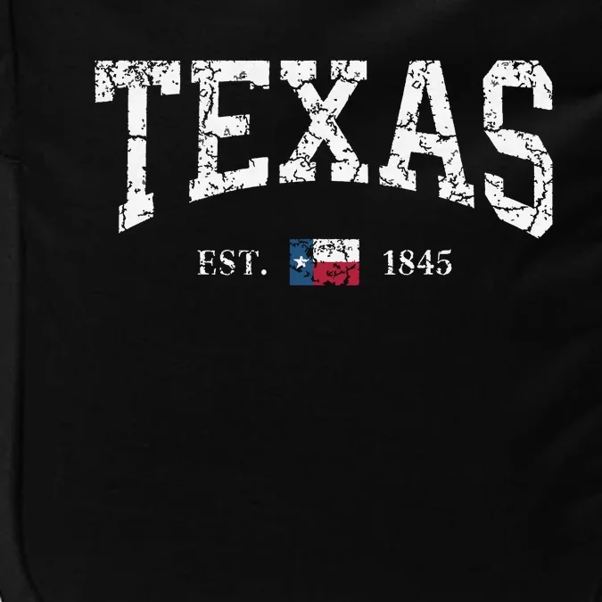 Texas Texas State Flag Distressed Impact Tech Backpack