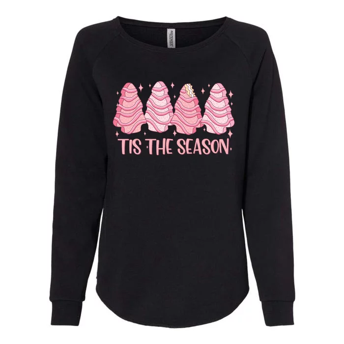 Tis The Season Christmas Cookie Holiday Womens California Wash Sweatshirt