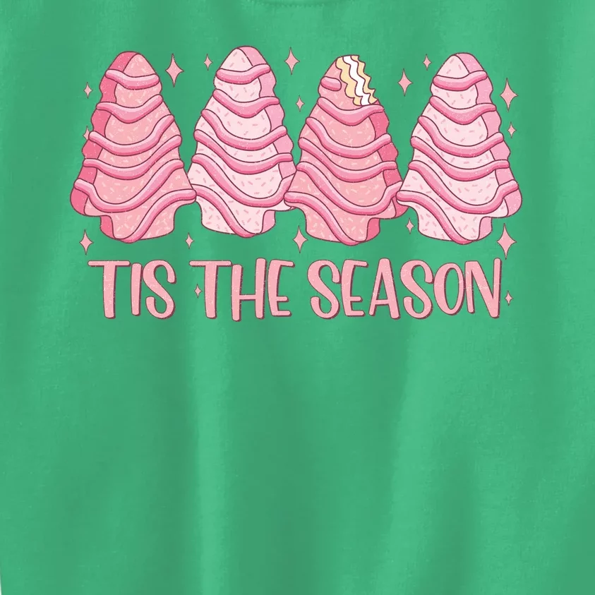 Tis The Season Christmas Cookie Holiday Kids Sweatshirt