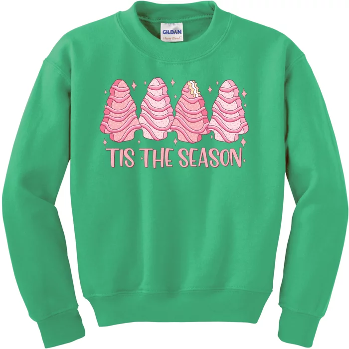 Tis The Season Christmas Cookie Holiday Kids Sweatshirt