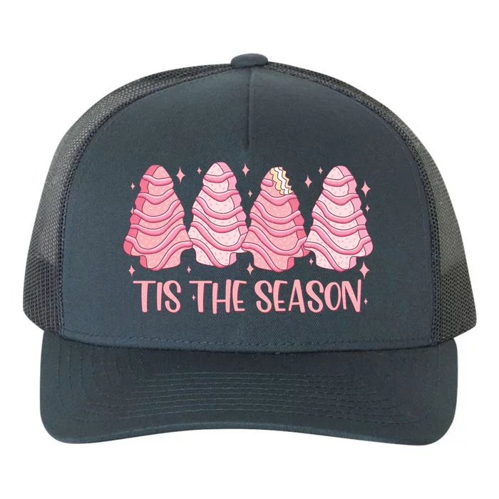 Tis The Season Christmas Cookie Holiday Yupoong Adult 5-Panel Trucker Hat