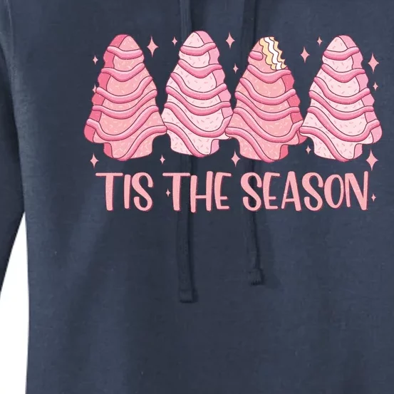 Tis The Season Christmas Cookie Holiday Women's Pullover Hoodie