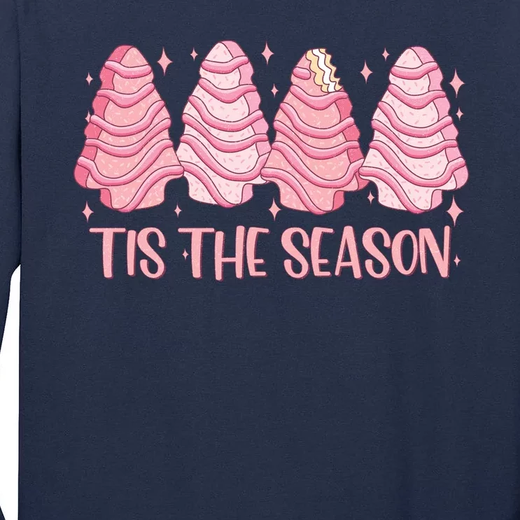 Tis The Season Christmas Cookie Holiday Tall Long Sleeve T-Shirt