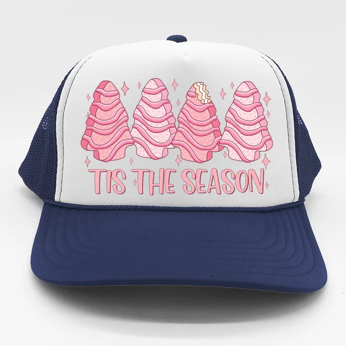 Tis The Season Christmas Cookie Holiday Trucker Hat