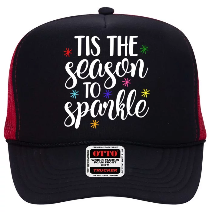 Tis The Season To Great Gift High Crown Mesh Trucker Hat