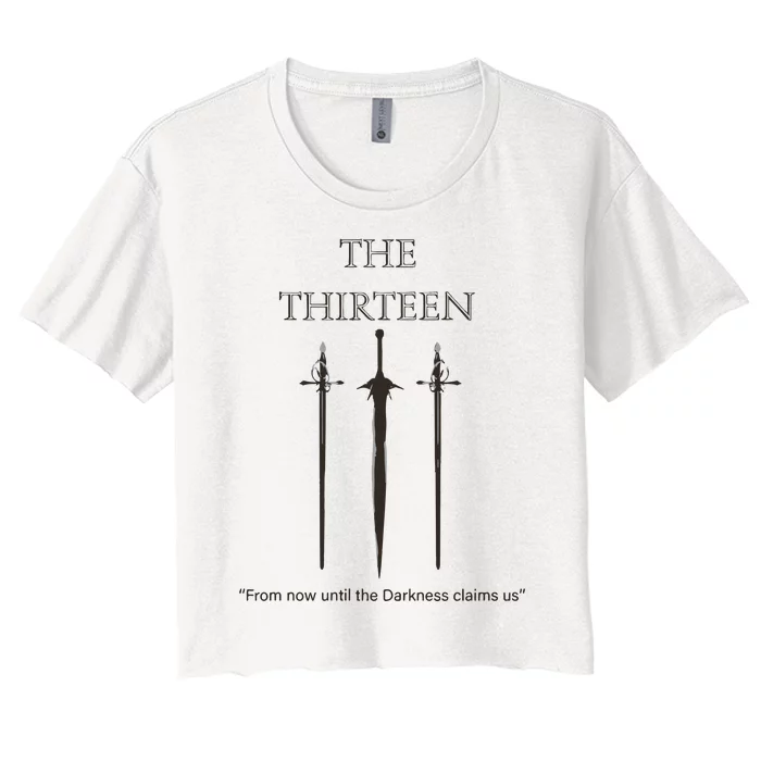 The Thirteen Sarah J Maas Women's Crop Top Tee