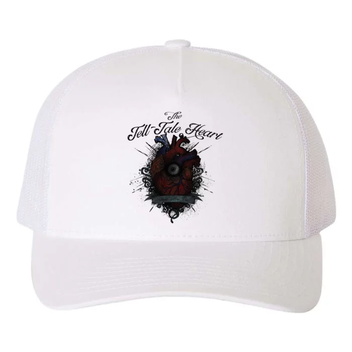 The Tell Tale Heart Edgar Allan Poe Gothic Literature Yupoong Adult 5-Panel Trucker Hat