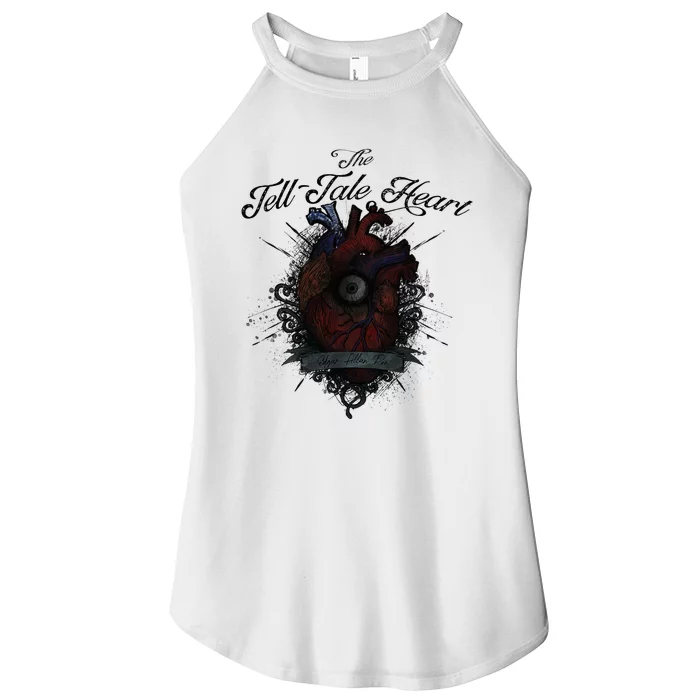 The Tell Tale Heart Edgar Allan Poe Gothic Literature Women’s Perfect Tri Rocker Tank