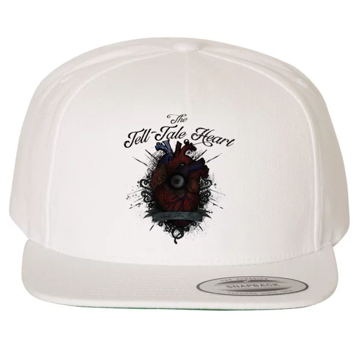 The Tell Tale Heart Edgar Allan Poe Gothic Literature Wool Snapback Cap