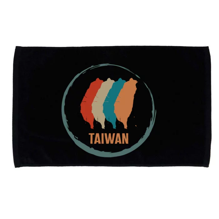 Taiwan Taipei Taiwan Map Chinese Taiwanese Country Free Vac Cool Gift Microfiber Hand Towel