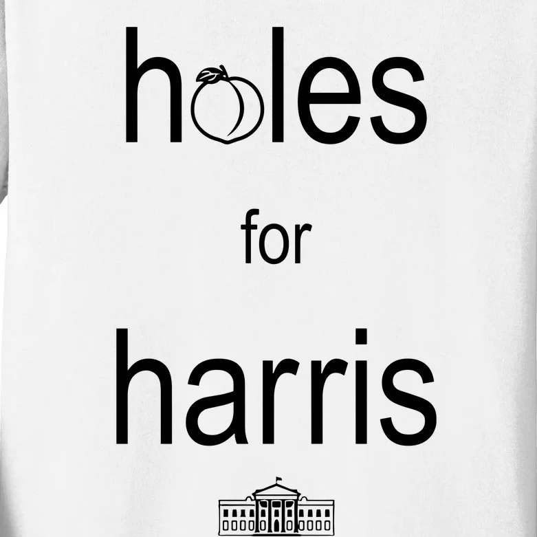 TyS Tough Talk Holes For Harris Kids Long Sleeve Shirt