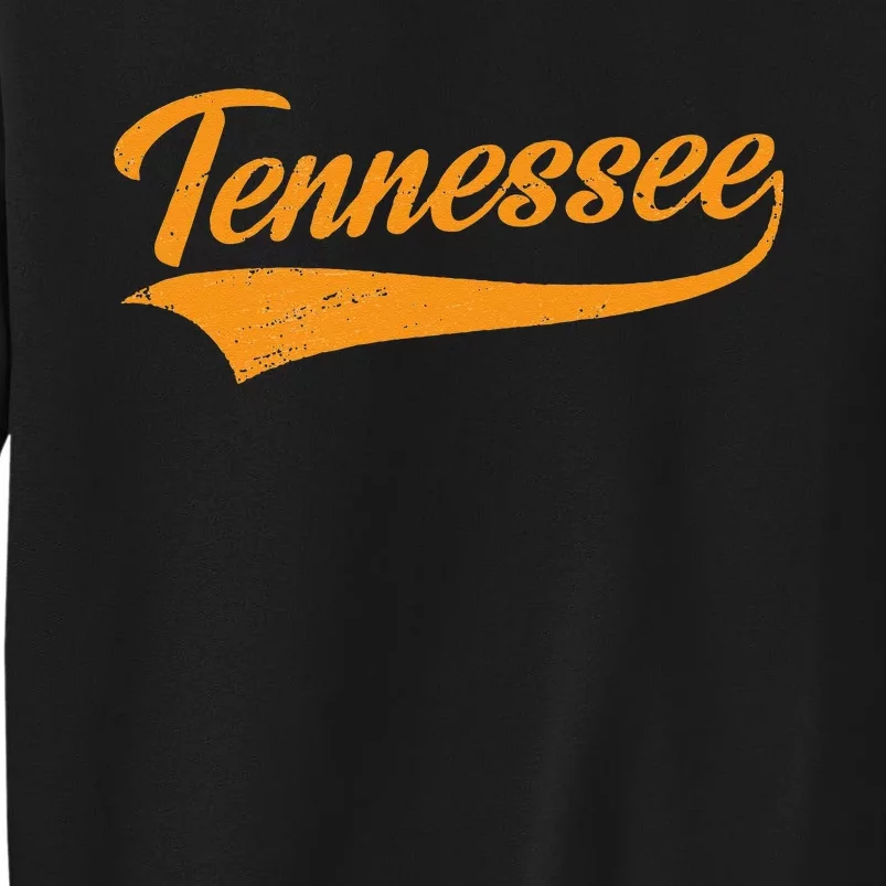 Tennessee TN Throwback Distressed Design Classic Tall Sweatshirt