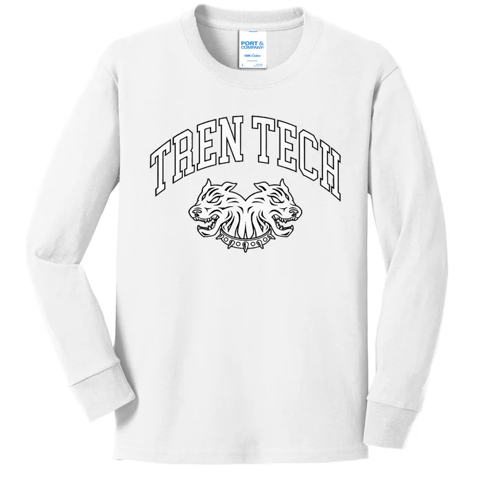 Tren Tech Kids Long Sleeve Shirt