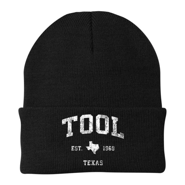 Tool Texas TX Vintage Athletic Sports Knit Cap Winter Beanie