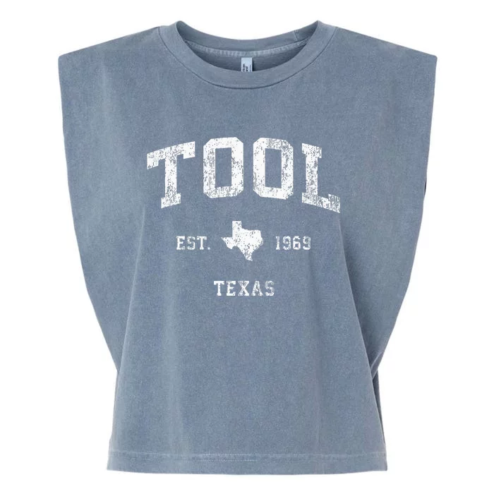 Tool Texas TX Vintage Athletic Sports Garment-Dyed Women's Muscle Tee