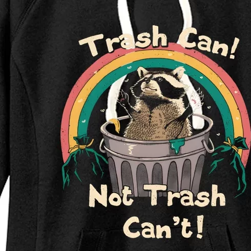 TRASH TALKER Trash Can Not Trash Cant Women's Fleece Hoodie