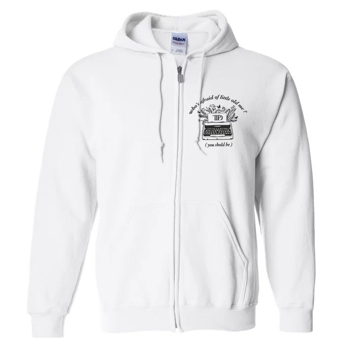 Taylor Ttpd Ttpd Typewriter Full Zip Hoodie