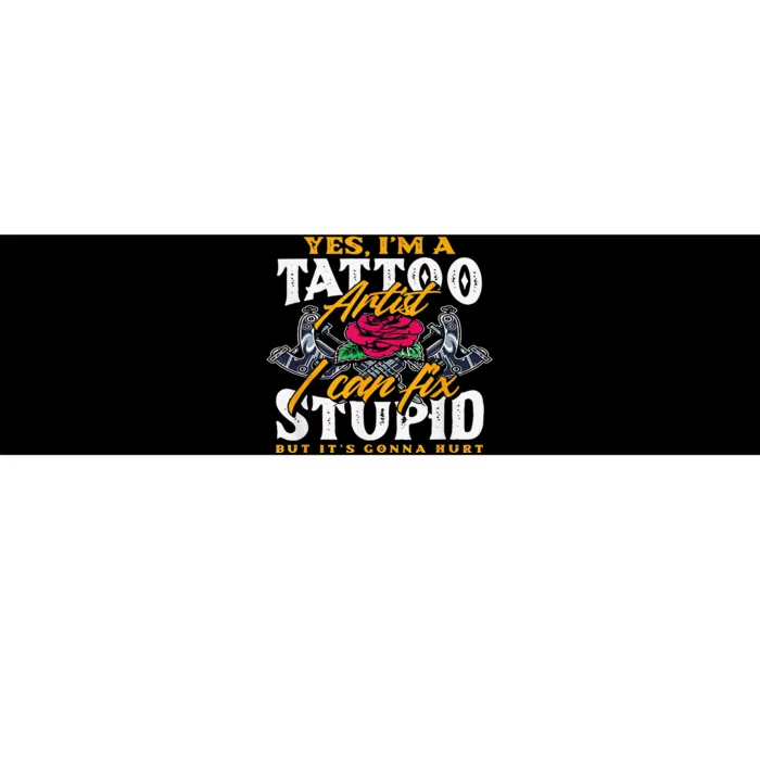 Tattoo Tattooing Tribal Symbol Artist Bumper Sticker