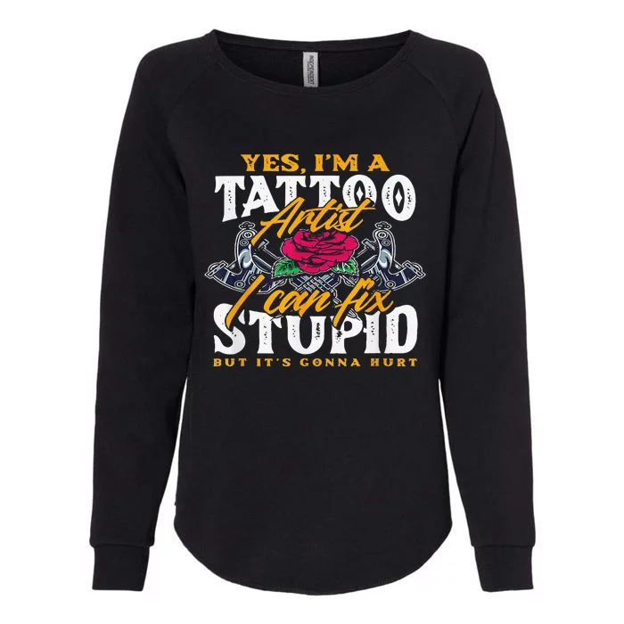 Tattoo Tattooing Tribal Symbol Artist Womens California Wash Sweatshirt