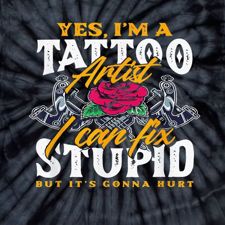 Tattoo Tattooing Tribal Symbol Artist Tie-Dye T-Shirt