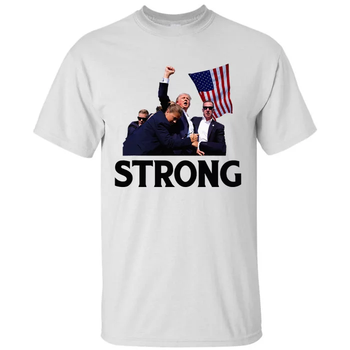 Trump Trump Trump 2024 Retro Groovy Tall T-Shirt