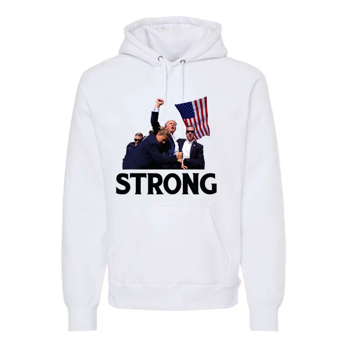 Trump Trump Trump 2024 Retro Groovy Premium Hoodie