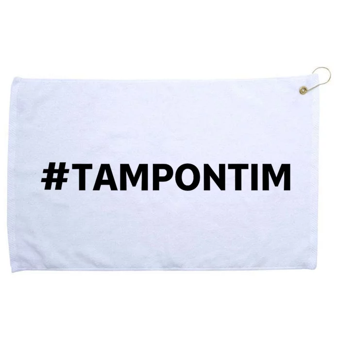 Tampontim Tampon Tim Funny KamalaS Vice President Tim Walz Grommeted Golf Towel