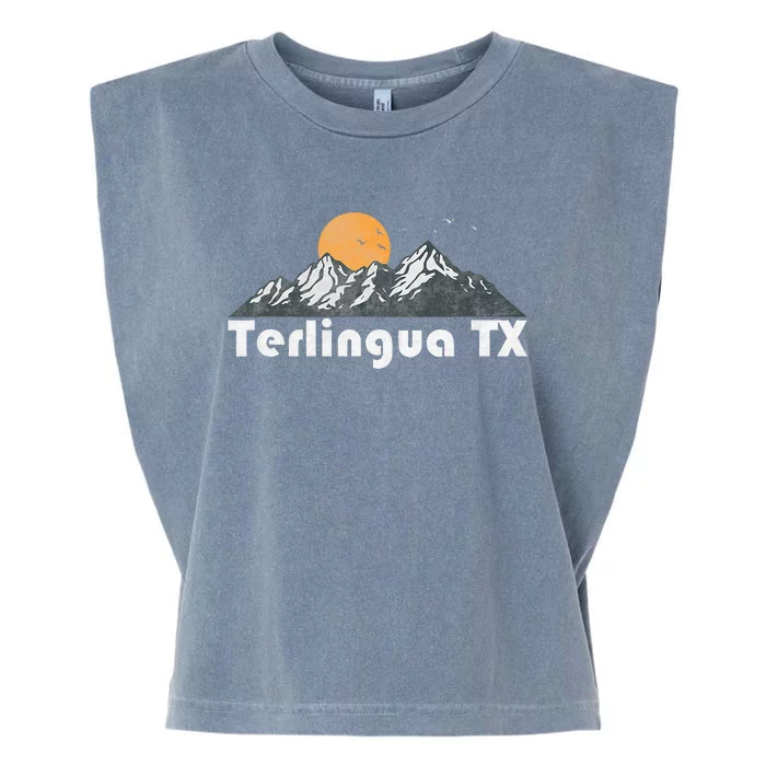 Terlingua Texas Tx Vintage 70s Garment-Dyed Women's Muscle Tee