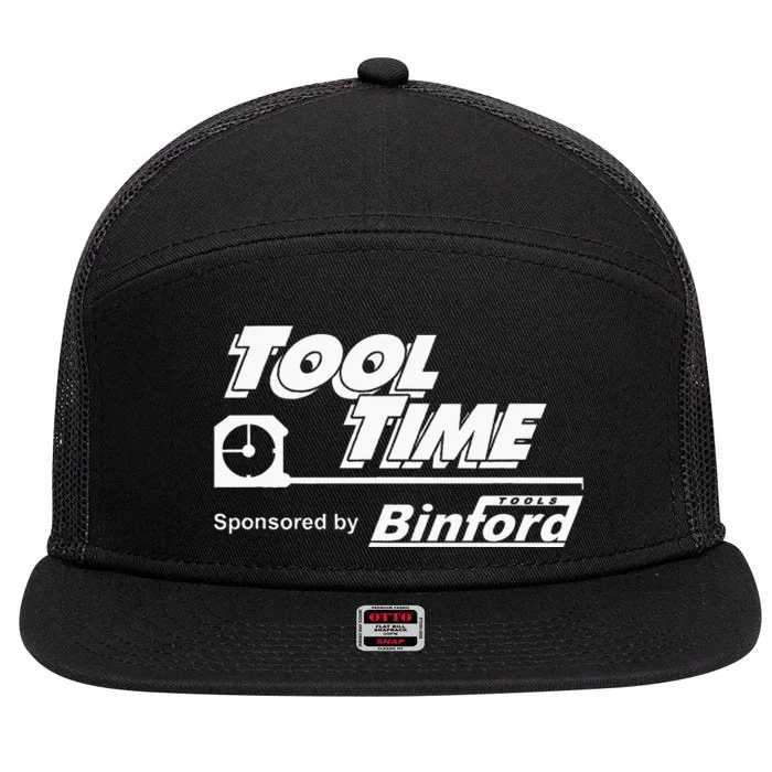 Tool Time 7 Panel Mesh Trucker Snapback Hat