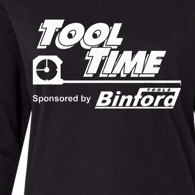 Tool Time Womens Cotton Relaxed Long Sleeve T-Shirt